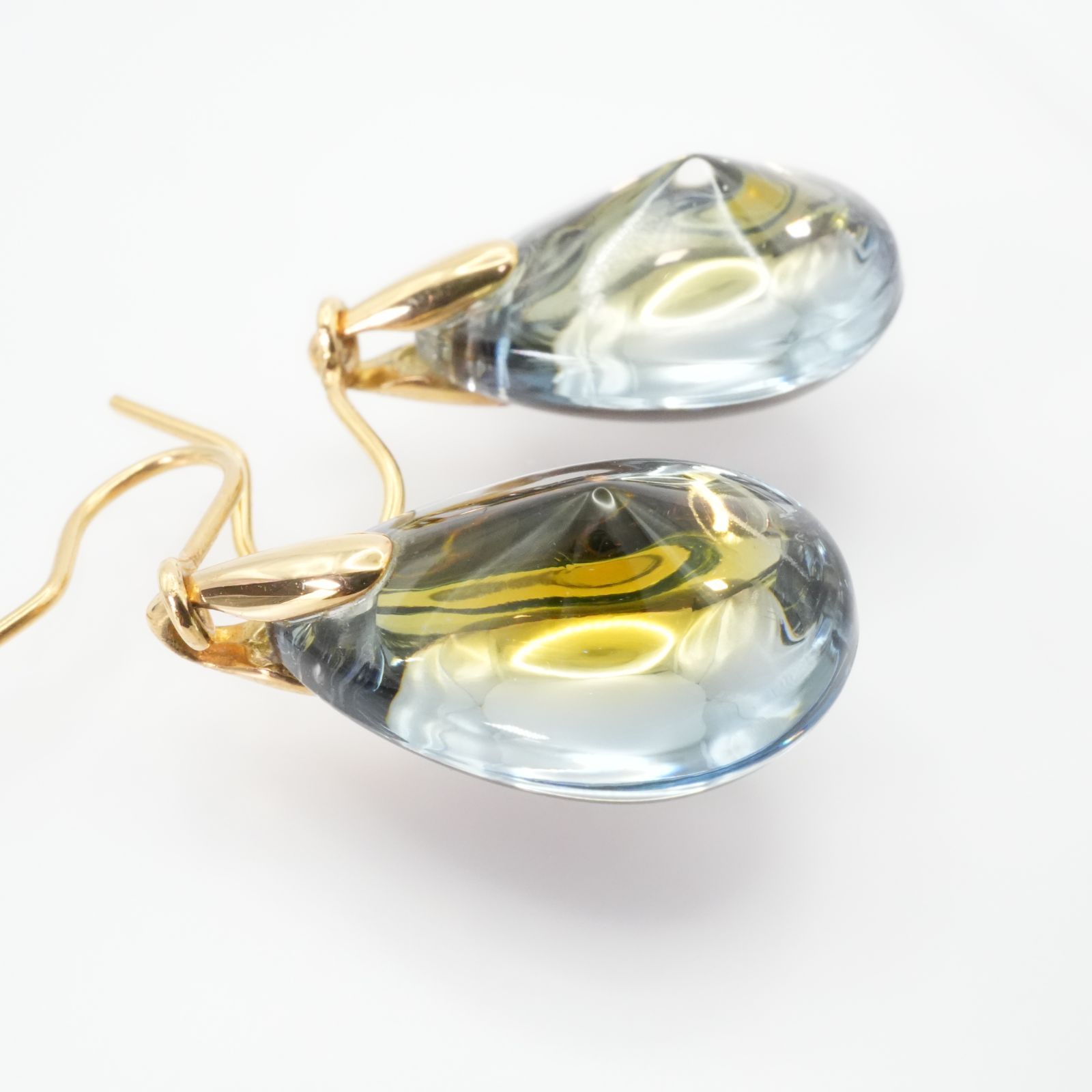 美品 750 K18 バカラ プシデリック ピアス ドロップ/24-4679 - メルカリ