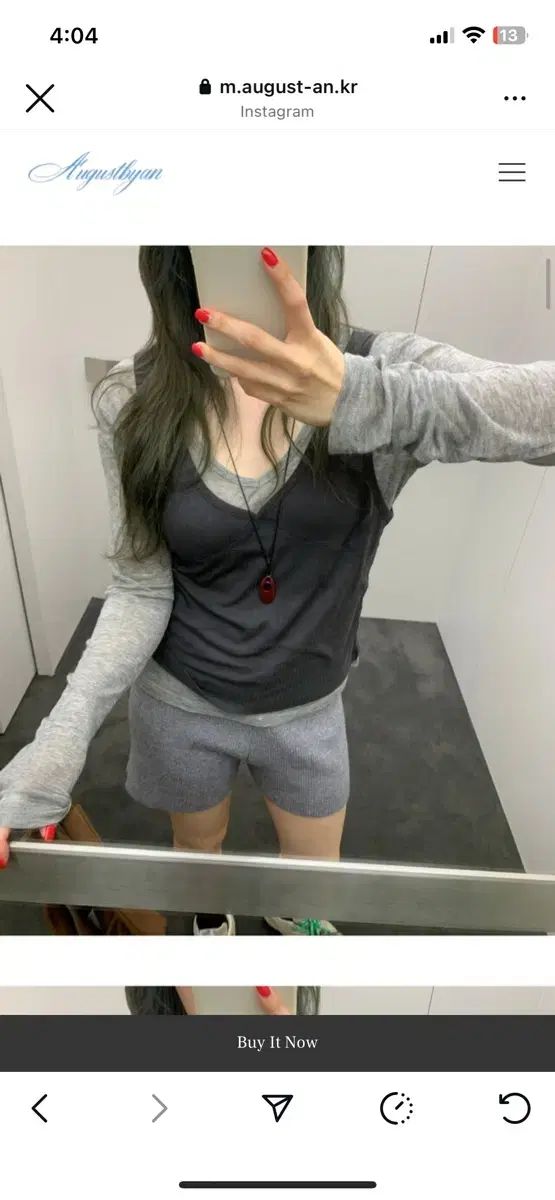 新 アウグスト バイアン テンセルTシャツ タンクトップ set