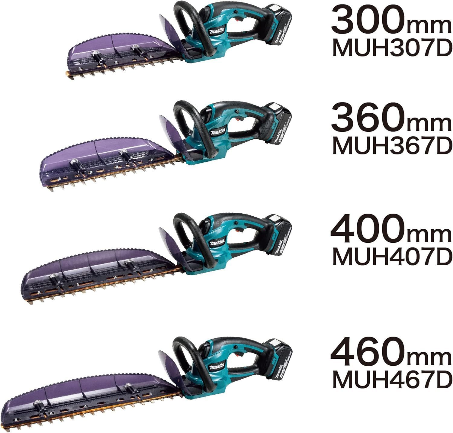 Makita 300ミリ充電式生垣バリカン