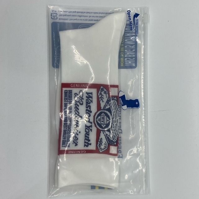 Wasted Youth 22ss Budweiser Socks ウェステッドユース×バドワイザーソックス ウェイステッドユース VERDY 南堀江店