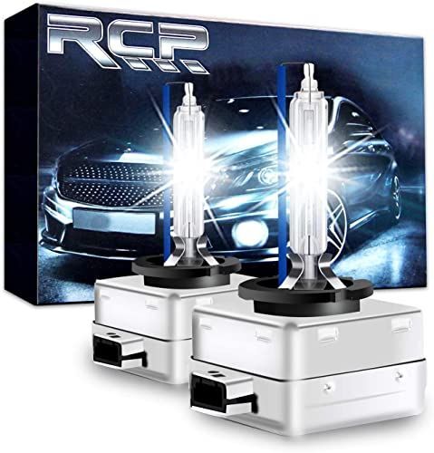 D1C_8000k RCP HIDバルブ 車用ヘッドライト D1S/D1R汎用 純正交換 35W Xenon HID 8000K 発光色選択可能 明るさアップ 加工なし ２個入り RCP-D1C