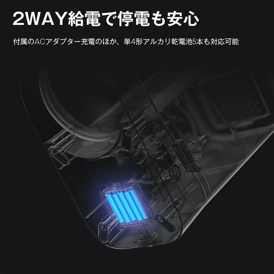 手動給餌可 2WAY給電