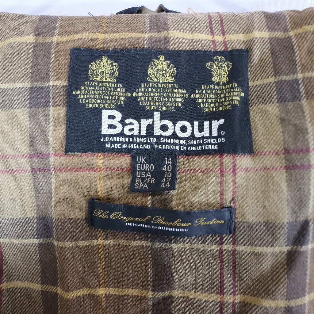 Barbour バブアー オイルドジャケット 防寒 防風 ユーロ ヨーロッパ