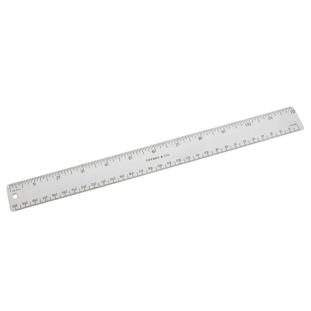 ティファニー TIFFANY&CO. 定規 30cm SILVER PLATE 文房具 ティファニー TIFFANY&CO. 定規 30cm SILVER PLATE 文房具