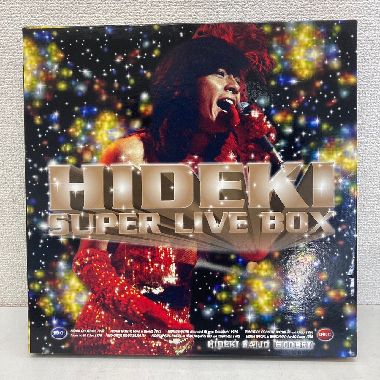 HIDEKI SUPER LIVE BOX ライブCD6枚組 - TRIANGLE公式 - メルカリ