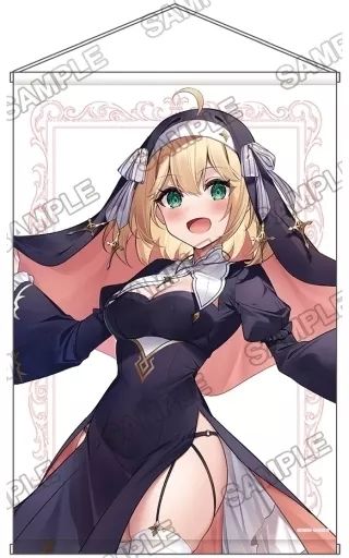 タペストリー　アニスフィア・ウィン・パレッティア(花冠ver.) 選べる!特大タペストリー 「くじ引き堂 転生王女と天才令嬢の魔法革命 オンラインくじ」 S-1-1賞 中古】タペストリー アニスフィア・ウィン・パレッティア(花冠