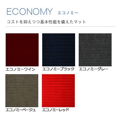 エコノミー ラゲッジマット 車種専用タイプ ホンダ フィット/アリア GAS 2013年09月～2020年02月 選べる5カラー フィット5-ラゲッジ/GAS