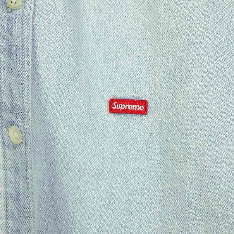 シュプリーム SUPREME 24SS Small Box Shirt Washed Blue スモール