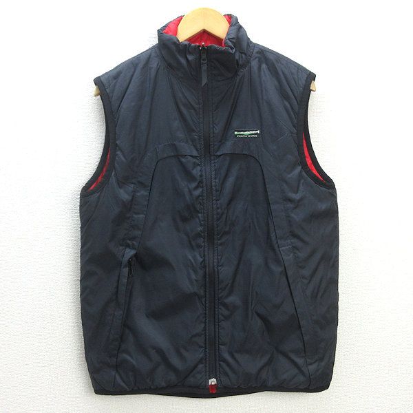【中古】PEARY GATES リバーシブルベスト D□パーリーゲイツ/PEARLY GATES ナイロン リバーシブル中綿