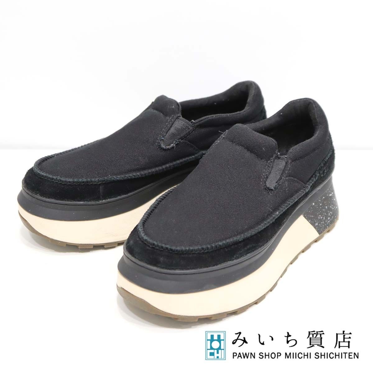 UGG アグ Marin Slip On スリッポン 1117968 シューズ 靴 スニーカー ブラック 25cm レディース 21k500-3