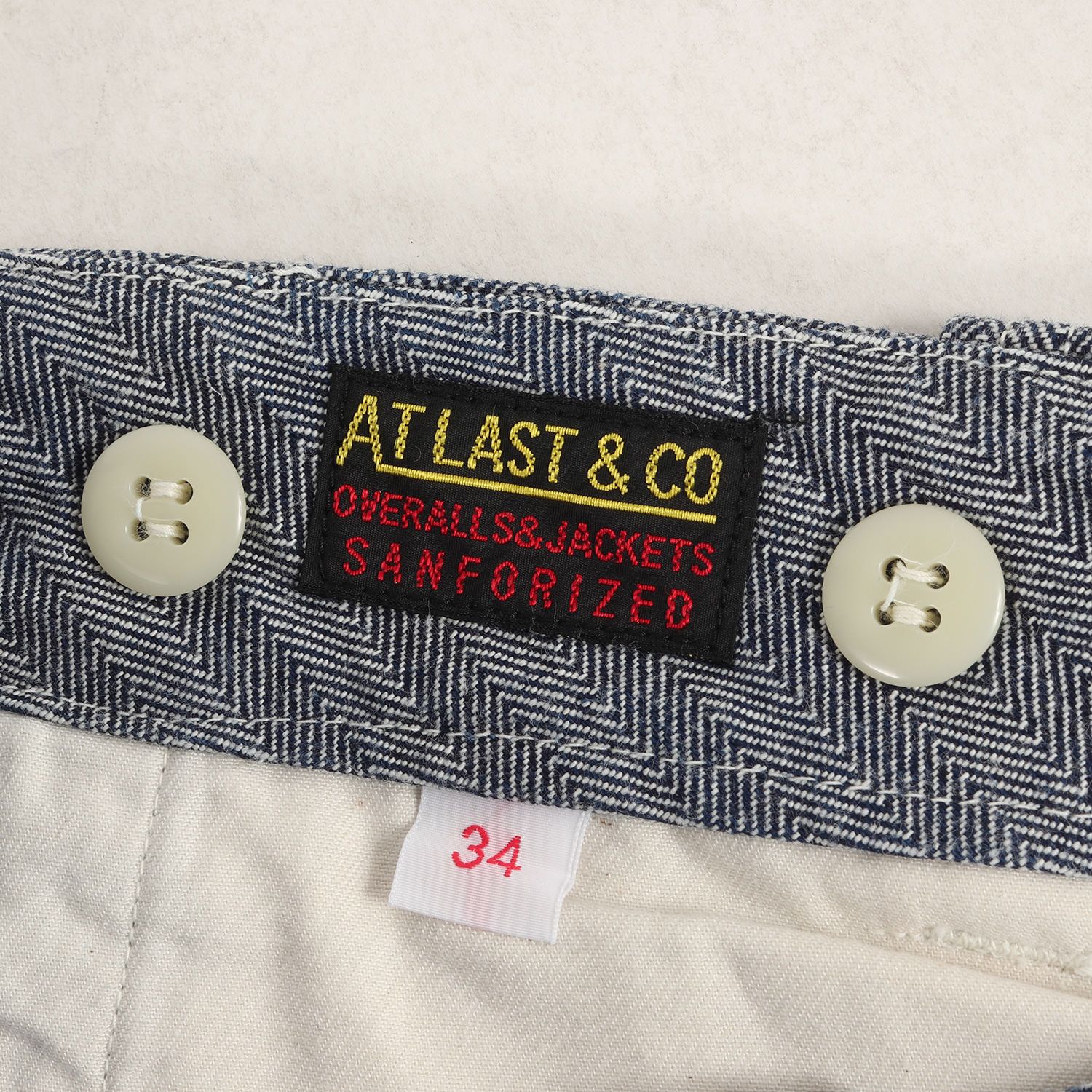 At Last & Co. ワークパンツ 34サイズ AT LAST＆CO（アットラスト
