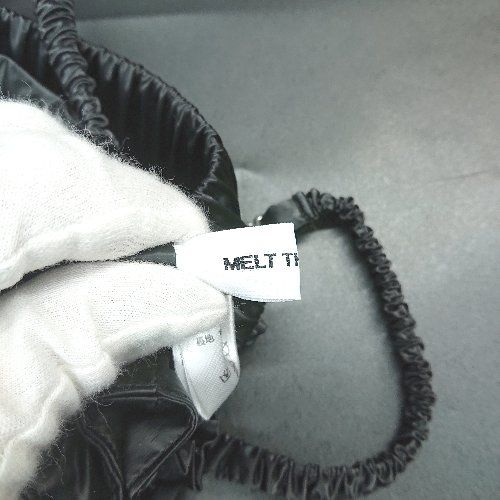 ◇ ⊆ MELT THE LADY メルト ザ レディ マイクロ丈 長袖 ボレロ アームウォーマー サイズF ブラック レディース E ◇ ⊆ MELT THE LADY メルト ザ レディ マイクロ丈 長袖 ボレロ