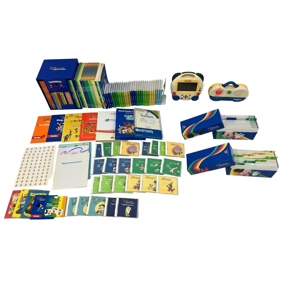 長持ち ワールドファミリー ディズニーワールドイングリッシュ DWE 2014年頃 子供 幼児 英語 教材 ジャンク M10253144