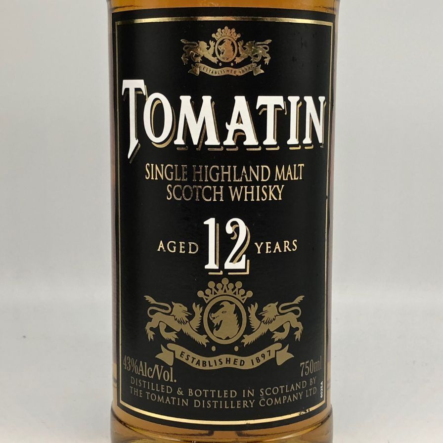 ◇注目! トマーティン 12年 750ml 43% 箱 スコッチ
