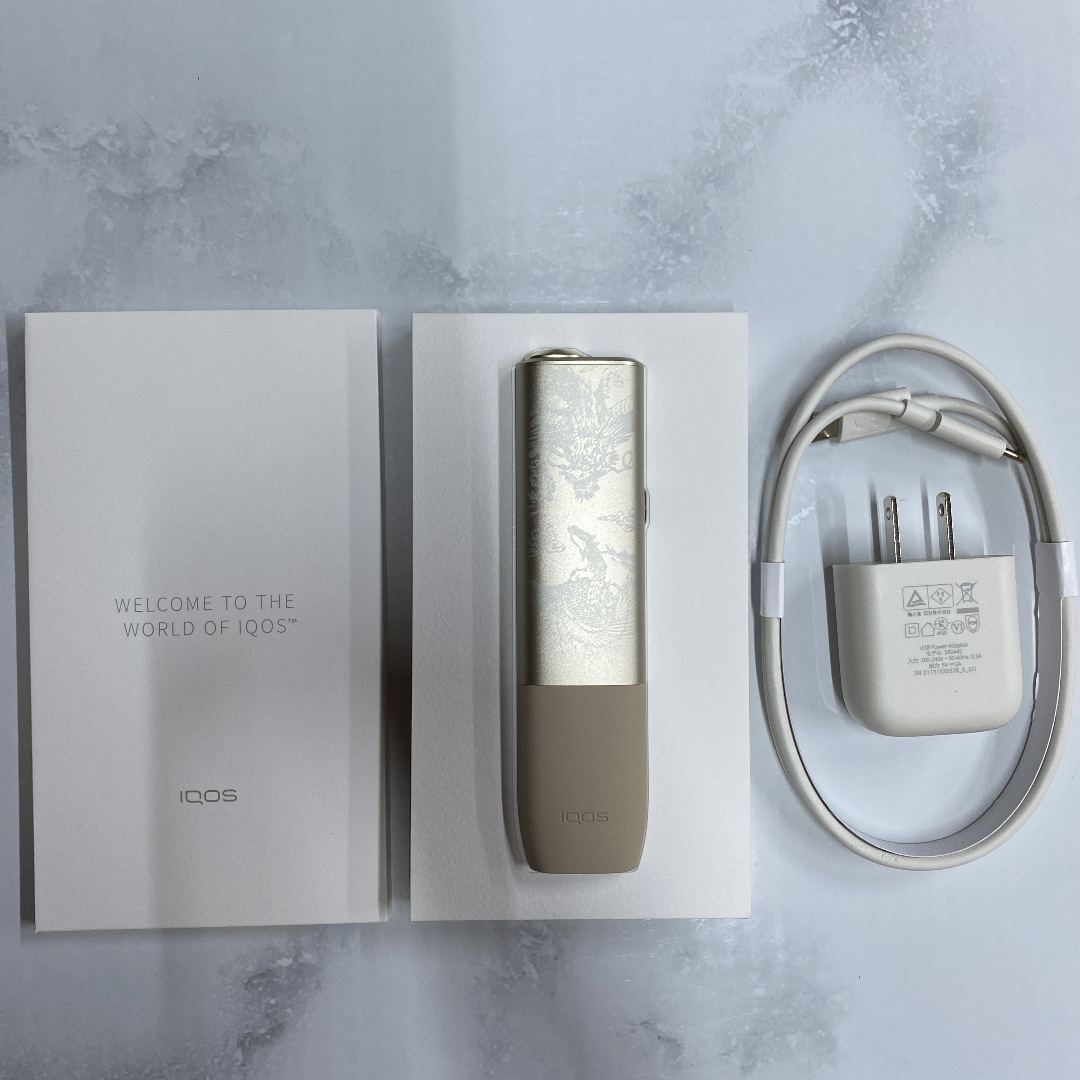 人気新品 iQOS ILUMA ONE イルマワン レーザー加工 龍 鳳凰 鯉 滝