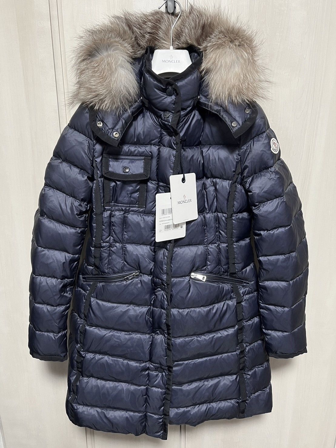 ☆新品未使用タグ付き・本物保証☆ MONCLER HERMIFUR Fox fur ダウン 