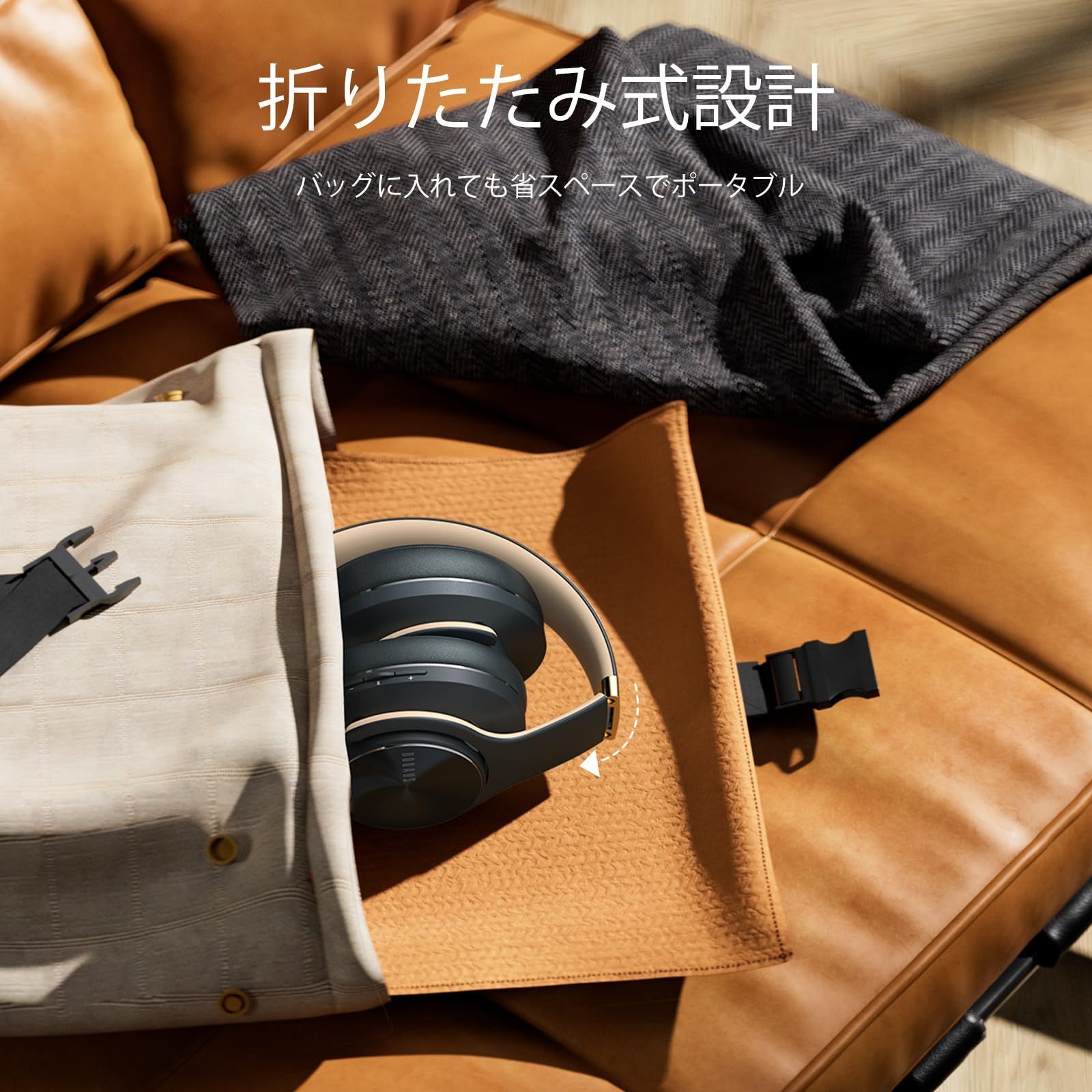 数量限定】マイク内蔵 オーバーイヤーヘッドホン 有線対応 3EQ