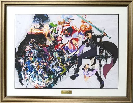中古】原画イラストボード 付属品付)ソードアート・オンライン 