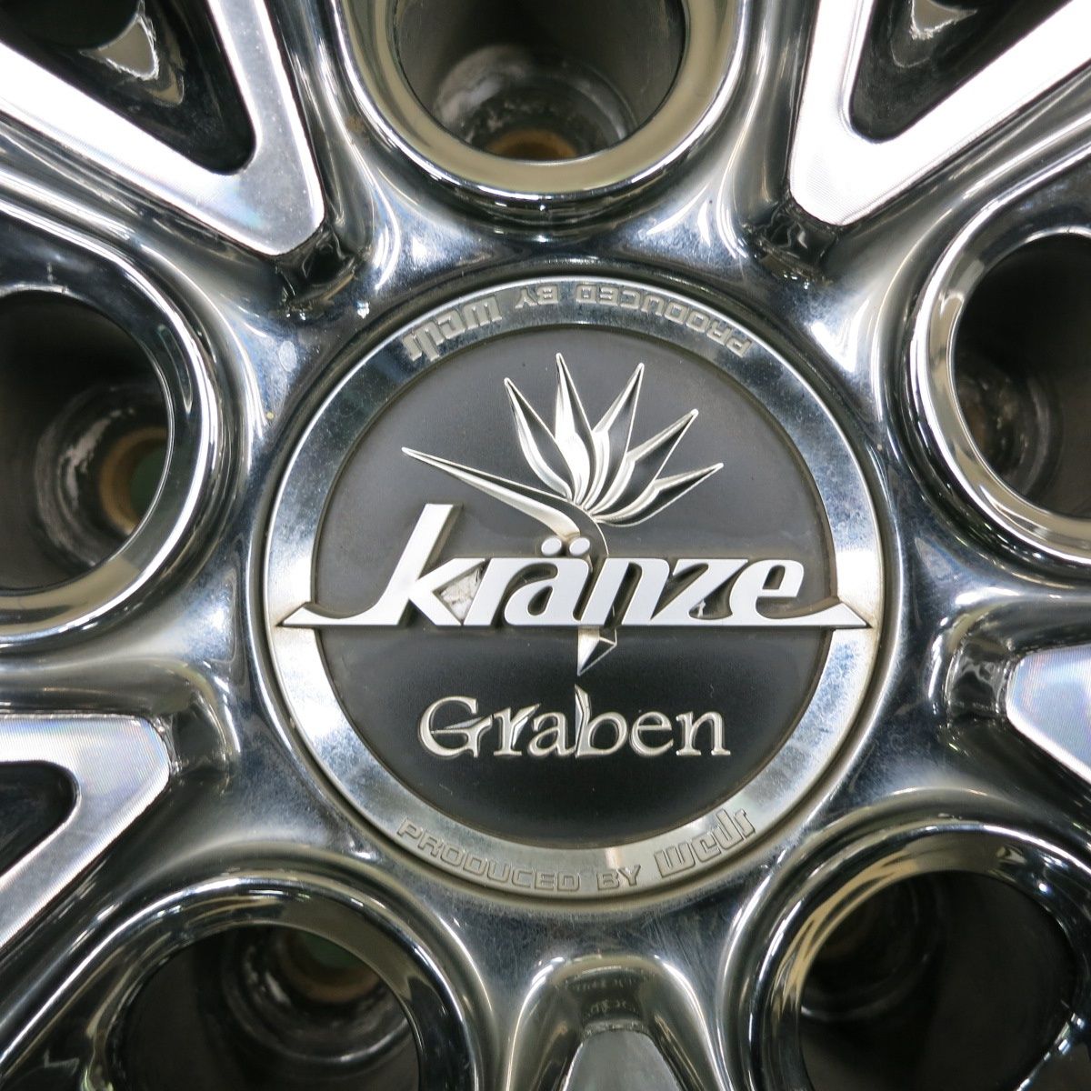 送料無料* 4本価格☆Kranze Graben クレンツェ グラベン 19インチ 