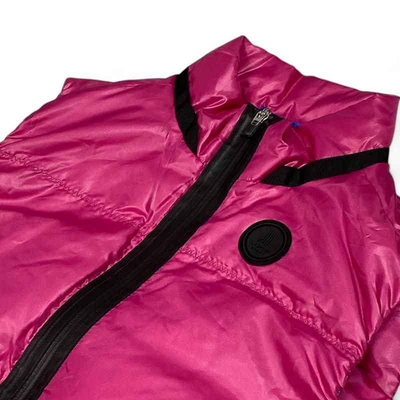 LANVIN SPORT ランバン スポール ダウンベスト パープル 38 LANVIN SPORT ランバン スポール ダウンベスト パープル 38