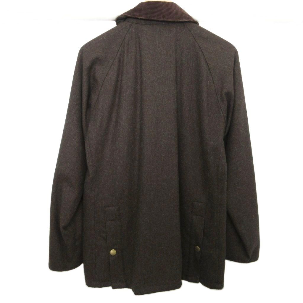 バブアー Barbour 美品 BEAMS 別注 BEDALE WOOL IG ビデイル ウール
