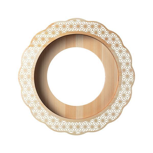 ヤマコー 用美 業務用 細密麻の葉料理プレートのみ 陶器なし yamaco38190