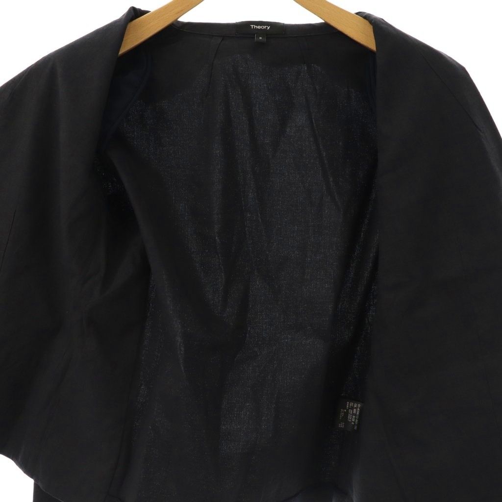 セオリー Theory 24SS GOOD CRUNCH W SHRKN PATCH UL WIDE CROP