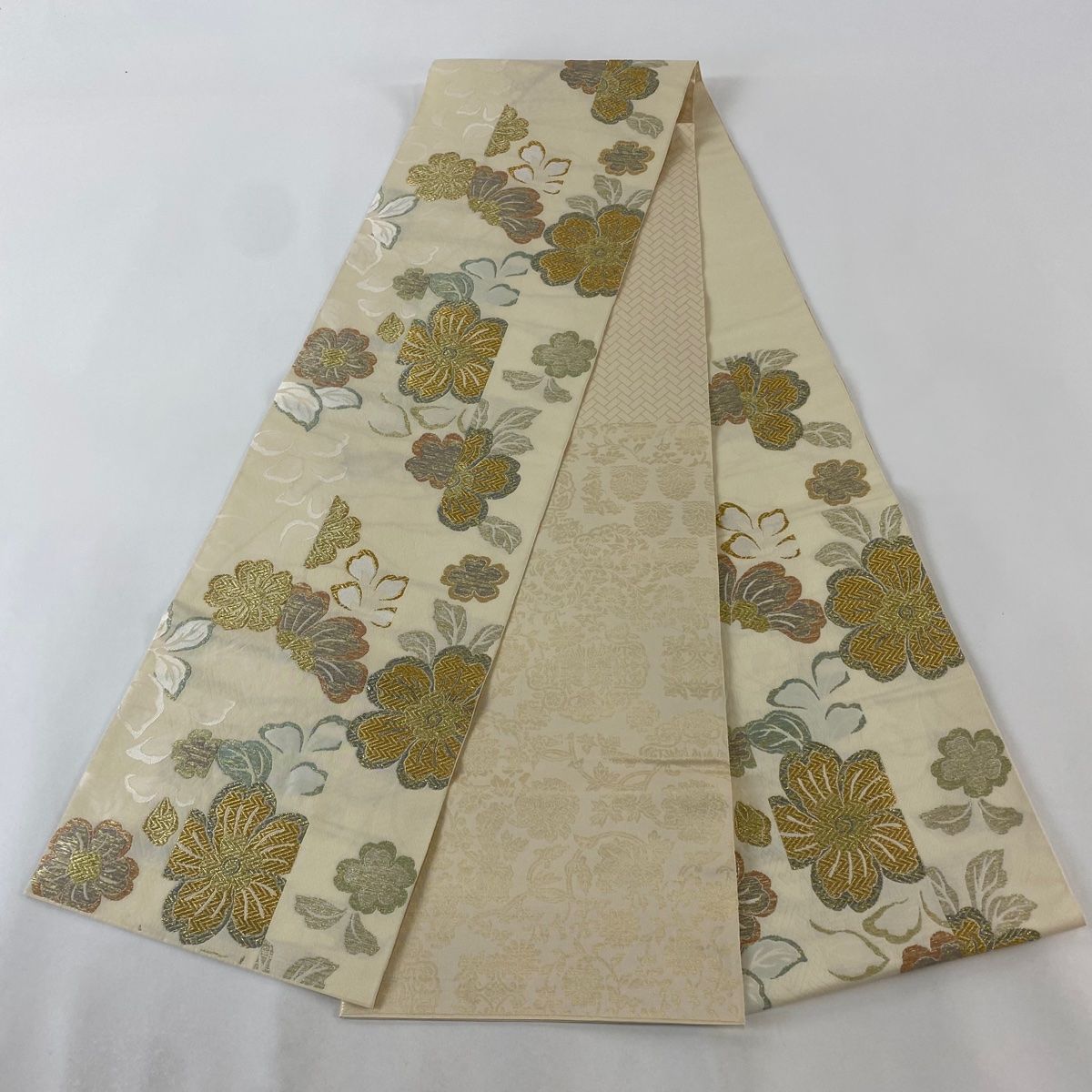 6-27 夏帯 夏物 袋帯 美品！正絹 着物 紗 6-27 夏帯 夏物