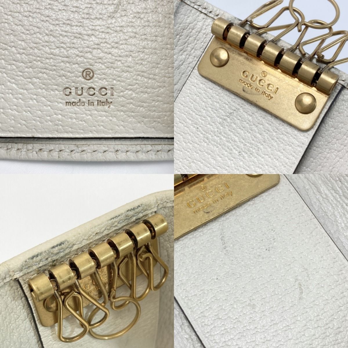 GUCCI グッチ GG オフィディア 6連キーケース シェリーライン 603732  
