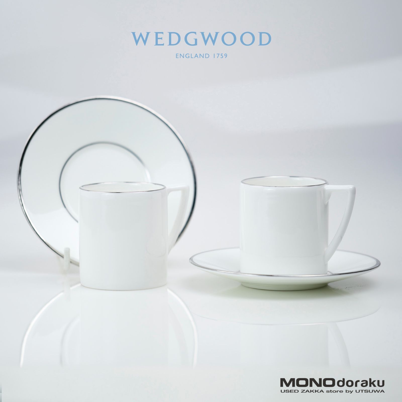 WEDGWOOD/ウェッジウッド JASPER CONRAN/ジャスパーコンラン プラチナ