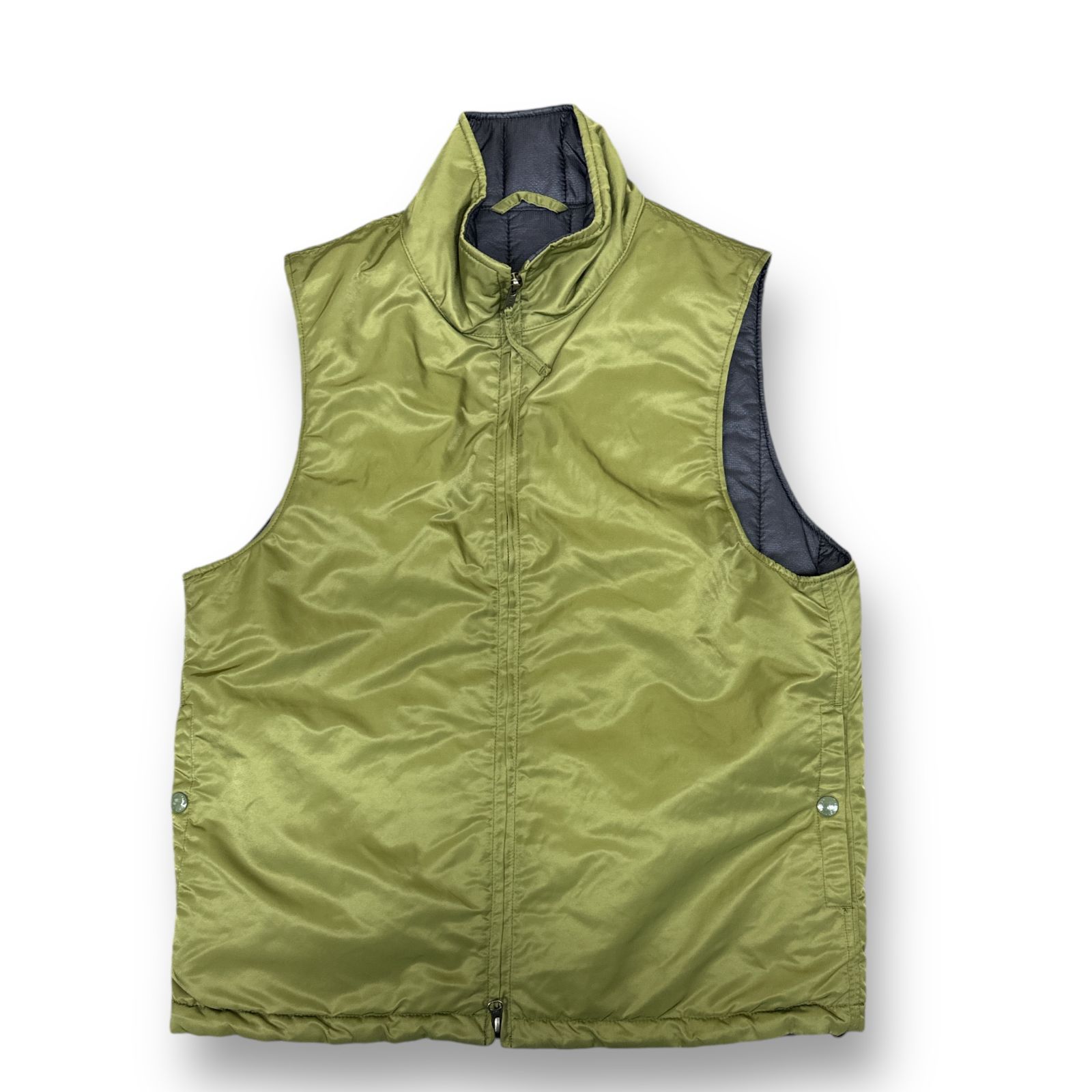 ENGINEERED GARMENTS 22AW LOFTMAN別注 High Mock Vest-Flight Satin 