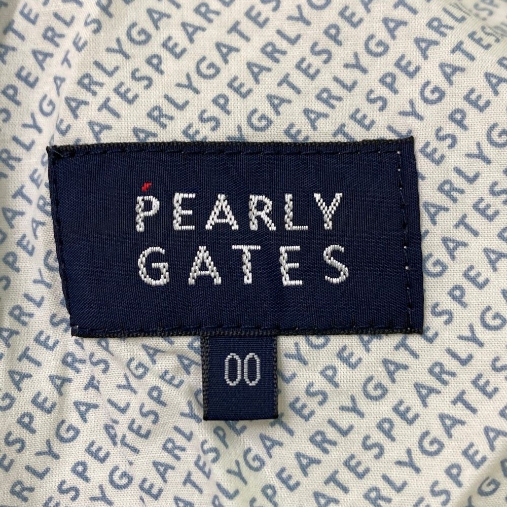 サイズ：00 PEARLY GATES パーリーゲイツ 2024年モデル 055-4134552 ストレッチ スカート ロゴプリント ブラック系 [240101376225] ゴルフウェア レディース ストスト サイズ：00 PEARLY GATES パーリーゲイツ 2024年モデル 055