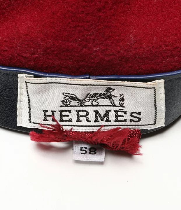 エルメス ベレー帽 ボルドー レディース SIZE 58 HERMES - メルカリ