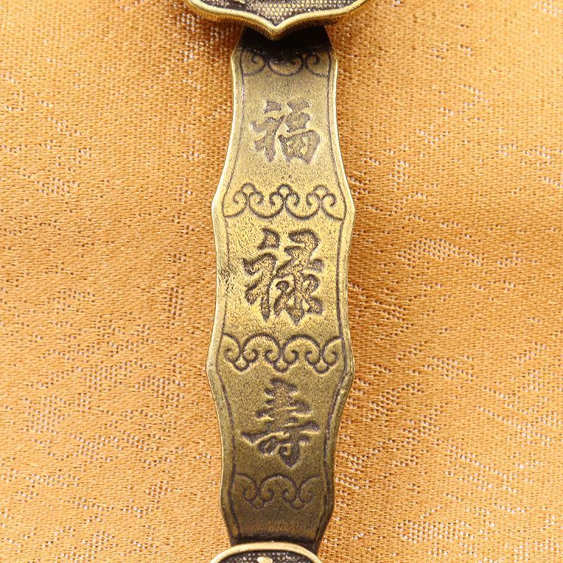 銅細工 金龍鳳縁如意 書道具 文房具 装飾品 工芸品 美術品 置物 銅 細工 龍鳳碗 装飾品 工芸品 美術品 置物 - メルカリ