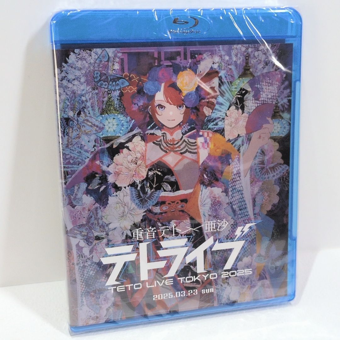 未開封 テトライブ 亜沙 ボーカロイド 重音テト TOKYO 2025 ブルーレイ Blu-ray