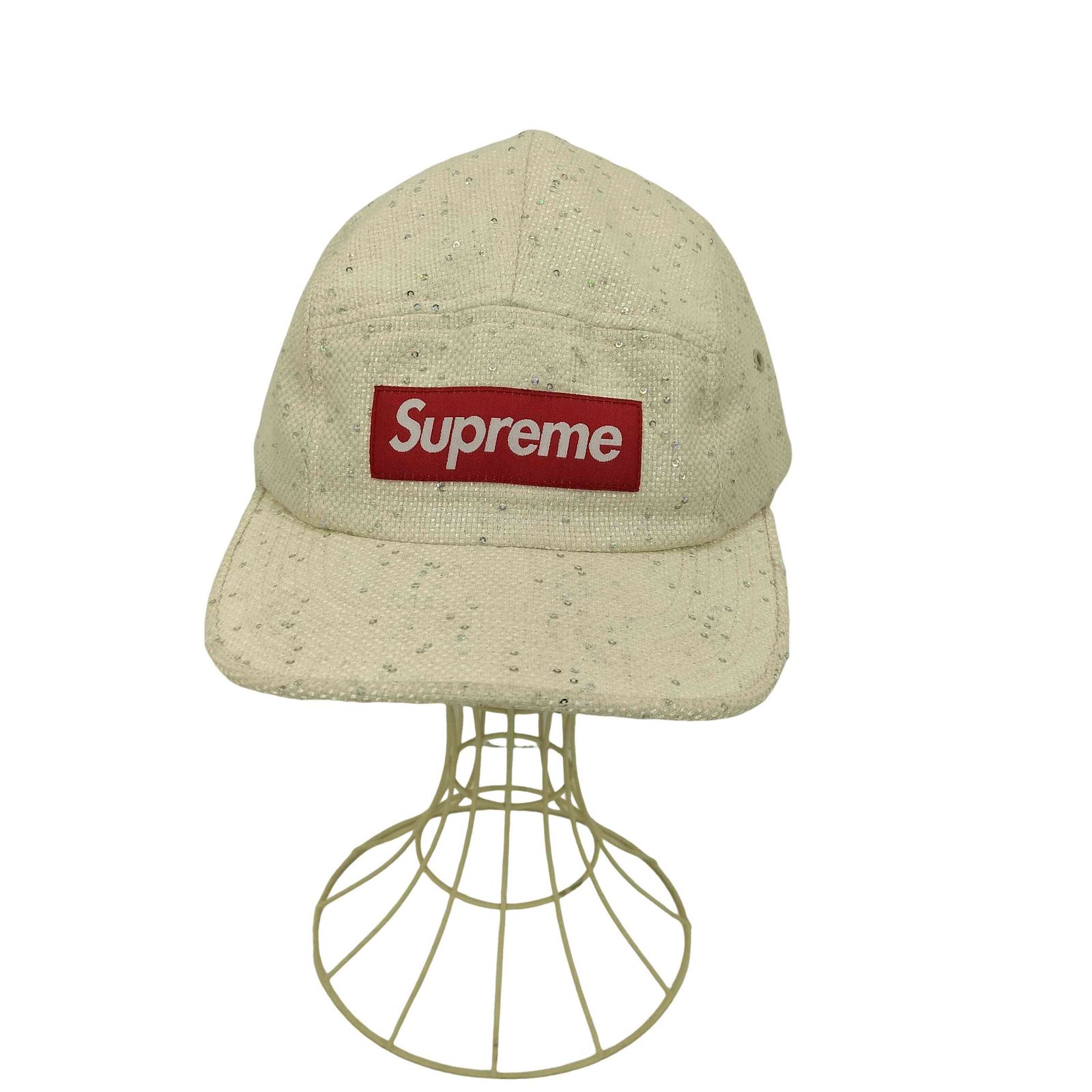 帽子 Supreme Box Logo Sequins Camp Cap 16AW 楽天市場】SUPREME(シュプリーム) Sequins Camp Cap White