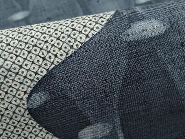 平和屋着物○訪問着 生紬 立涌鹿の子文 正絹 逸品 CAAT6906vf - メルカリ