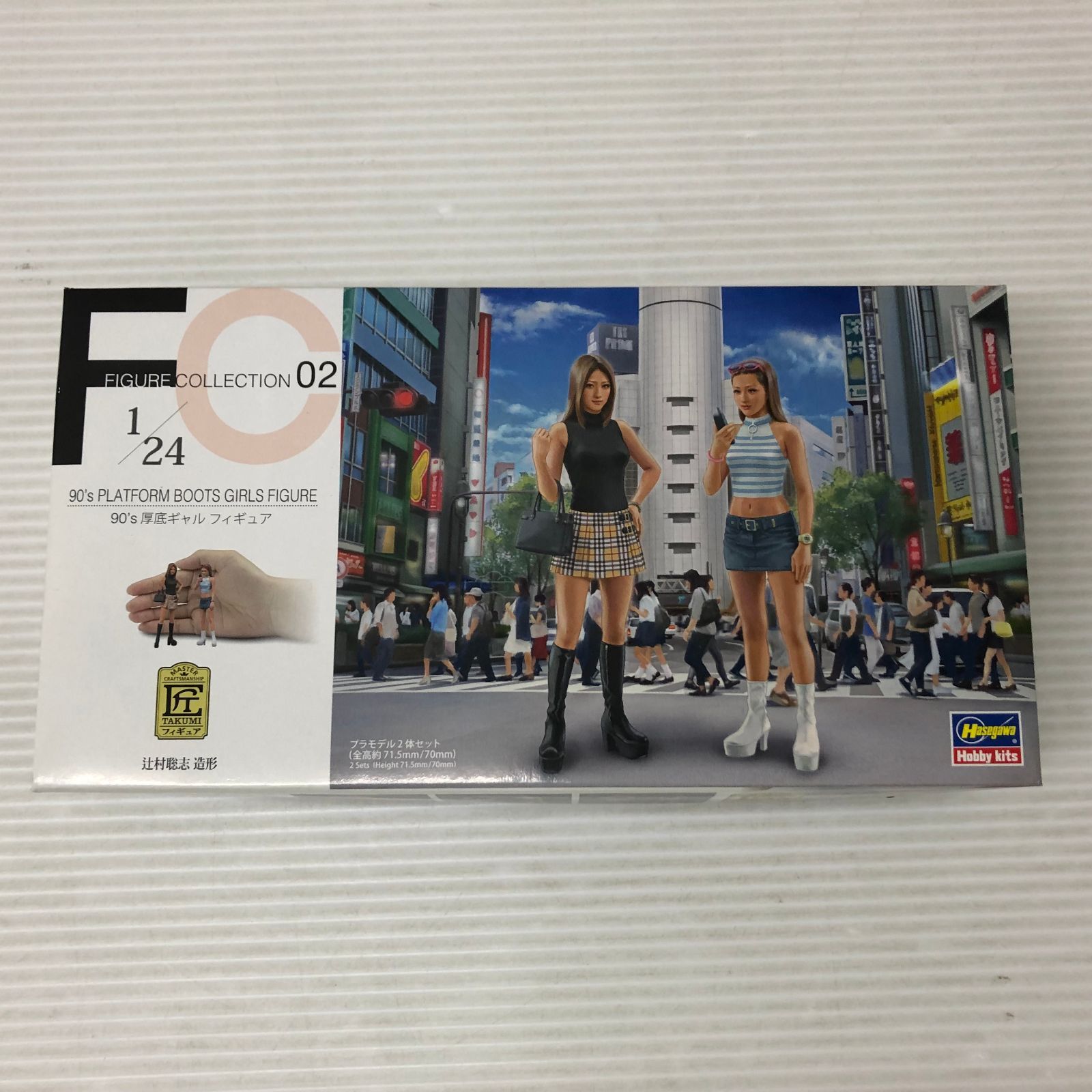 ハセガワ 1/24 フィギュアコレクション 90's 厚底ギャル