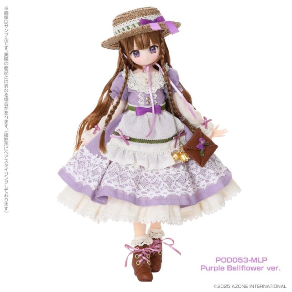 アゾン 1|6アイリスコレクトプチ みら Letters and Flowers Purple Bellflower ver.