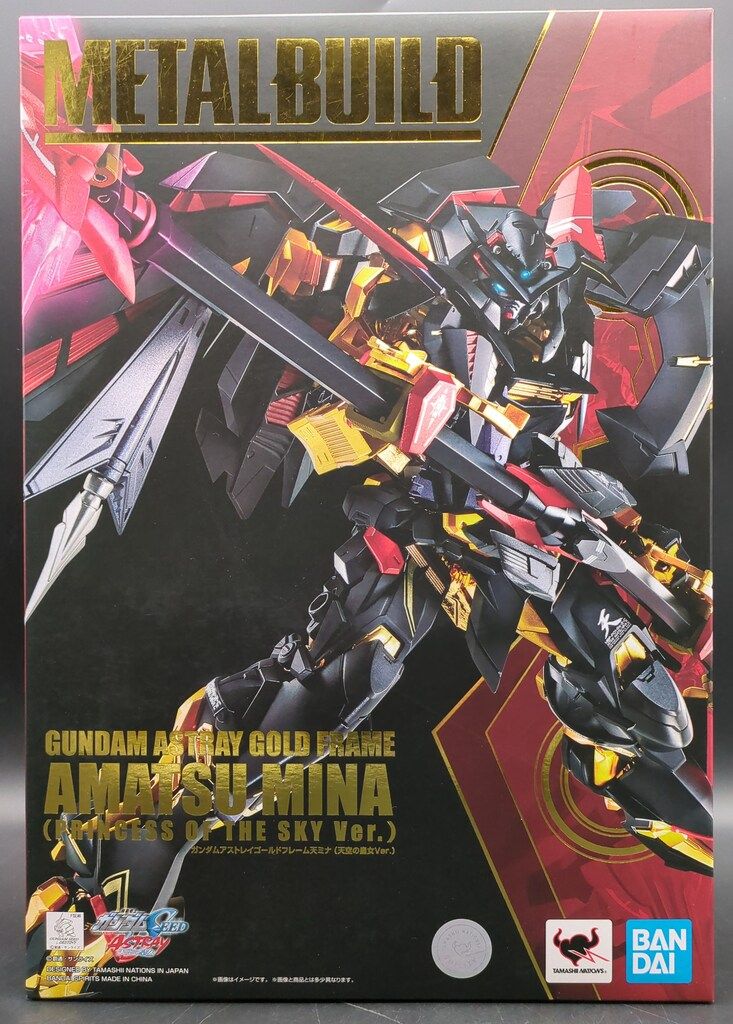 BANDAI SPIRITS METAL BUILD 機動戦士ガンダムSEED ASTRAY ガンダムアストレイゴールドフレーム天ミナ (天空の皇女Ver.)