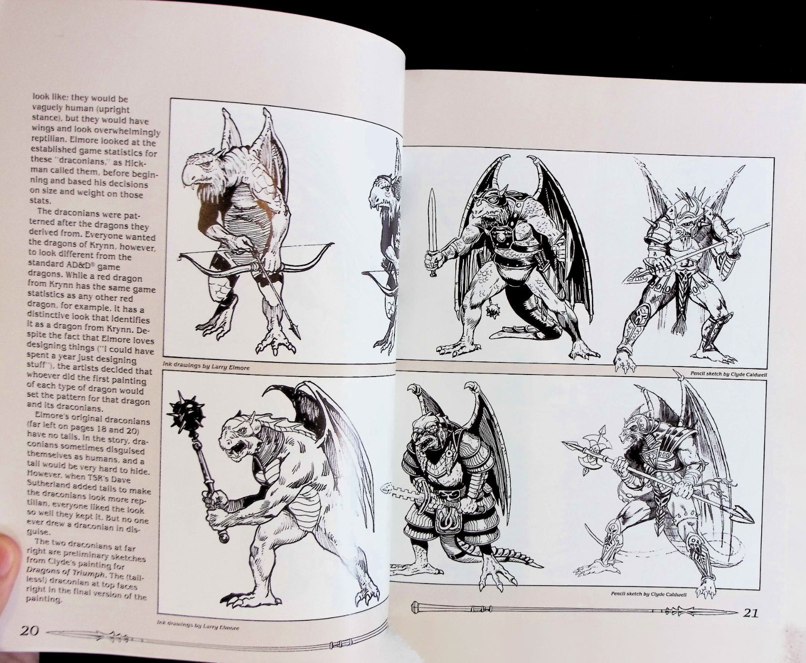 ドラゴンランスのイラスト集 The art of Dragon lance - メルカリ