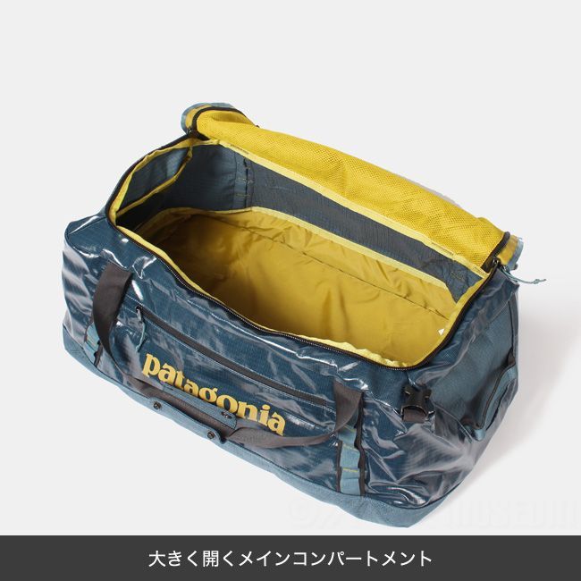 Patagonia ボストンバッグ イエロー 暖か 大容量55L未使用品
