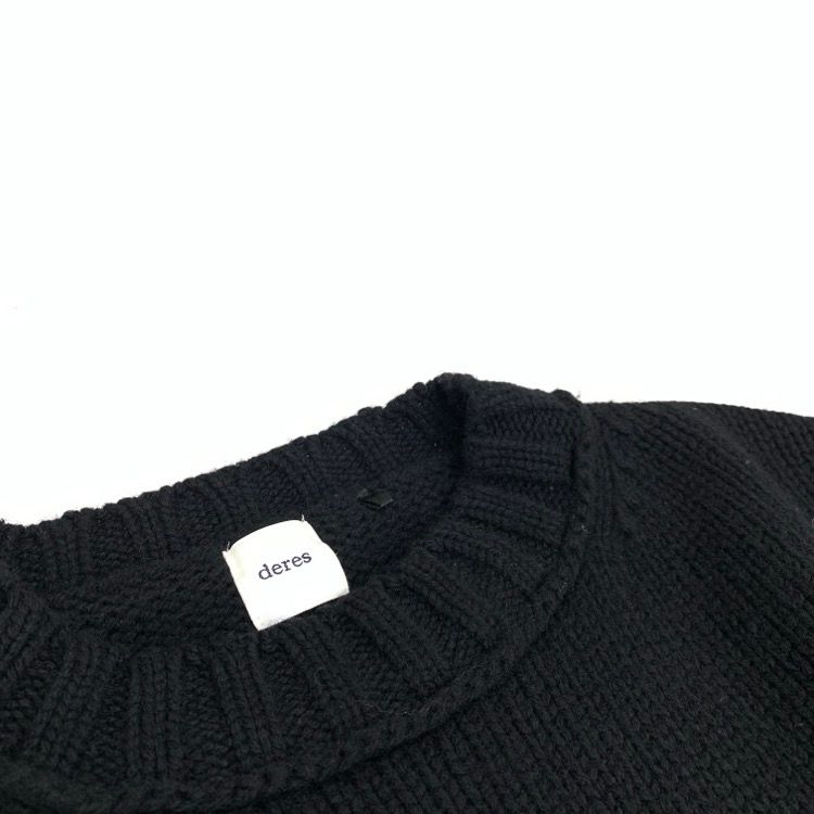 デレス deres オンリーワンニットBLACK