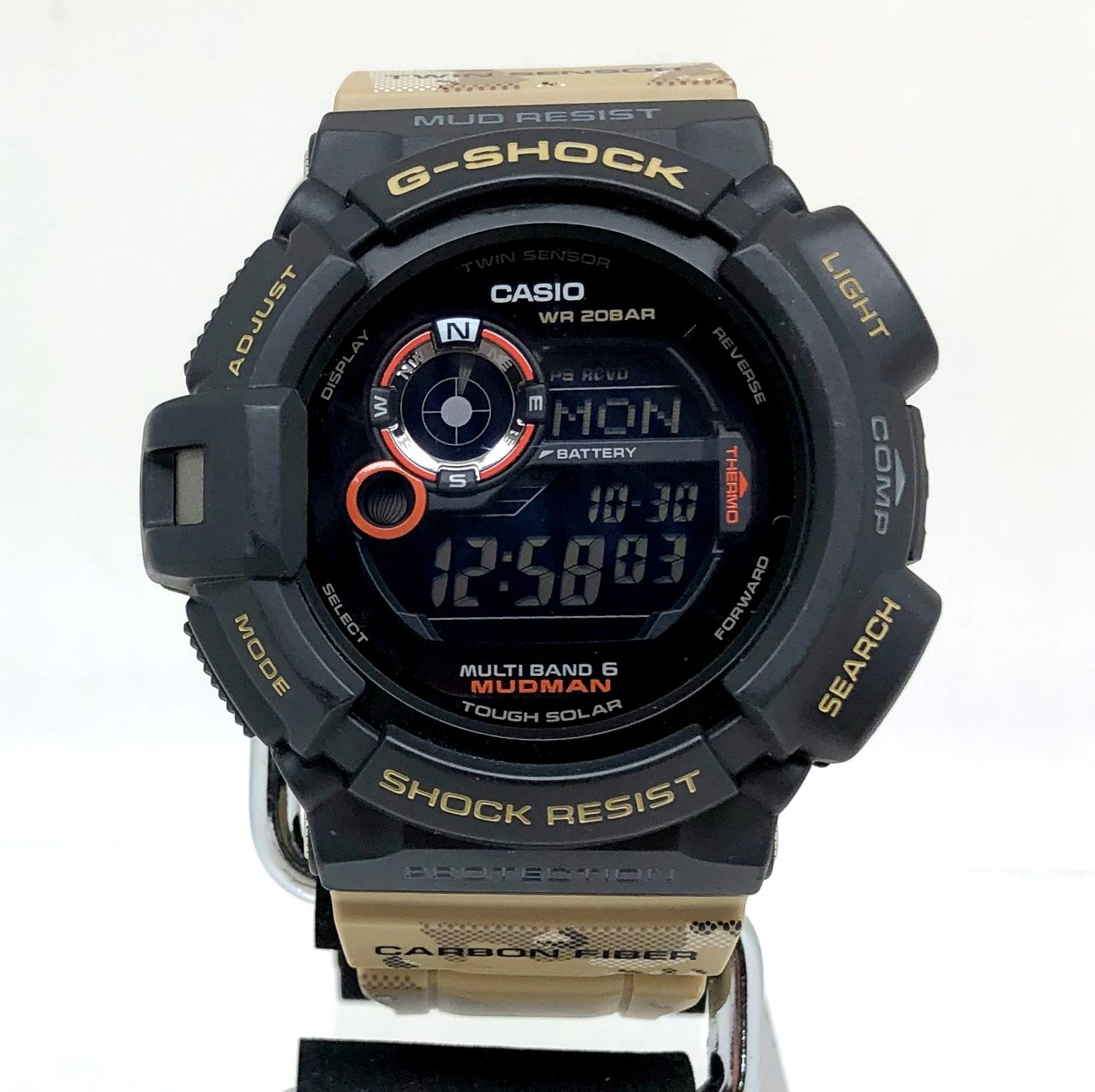 Gshock マッドマン 限定モデル カモフラージュ - 腕時計(デジタル)