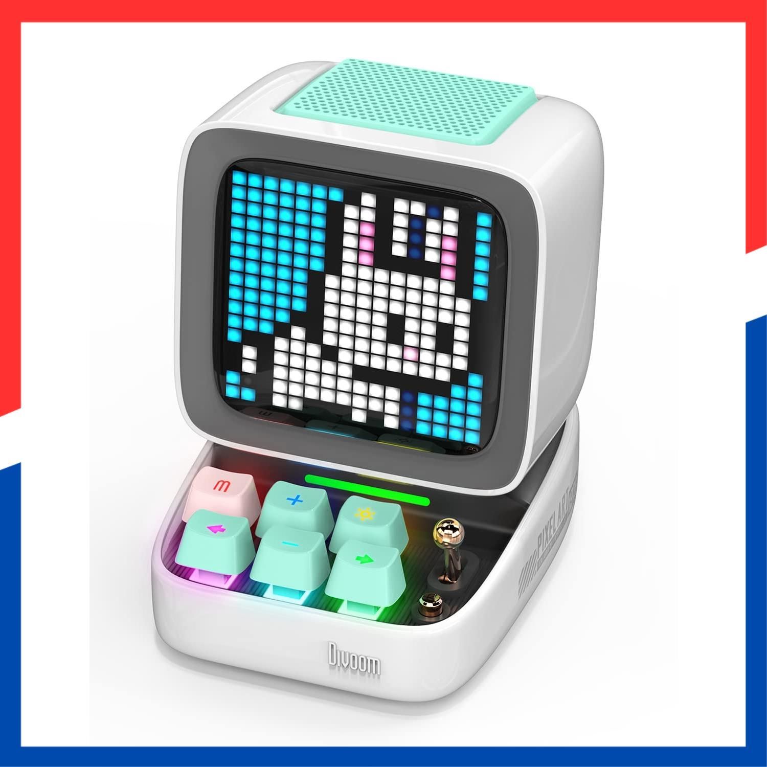 人気商品】Divoom Ditoo-ProポータブルBluetoothスピーカー3.55インチ  