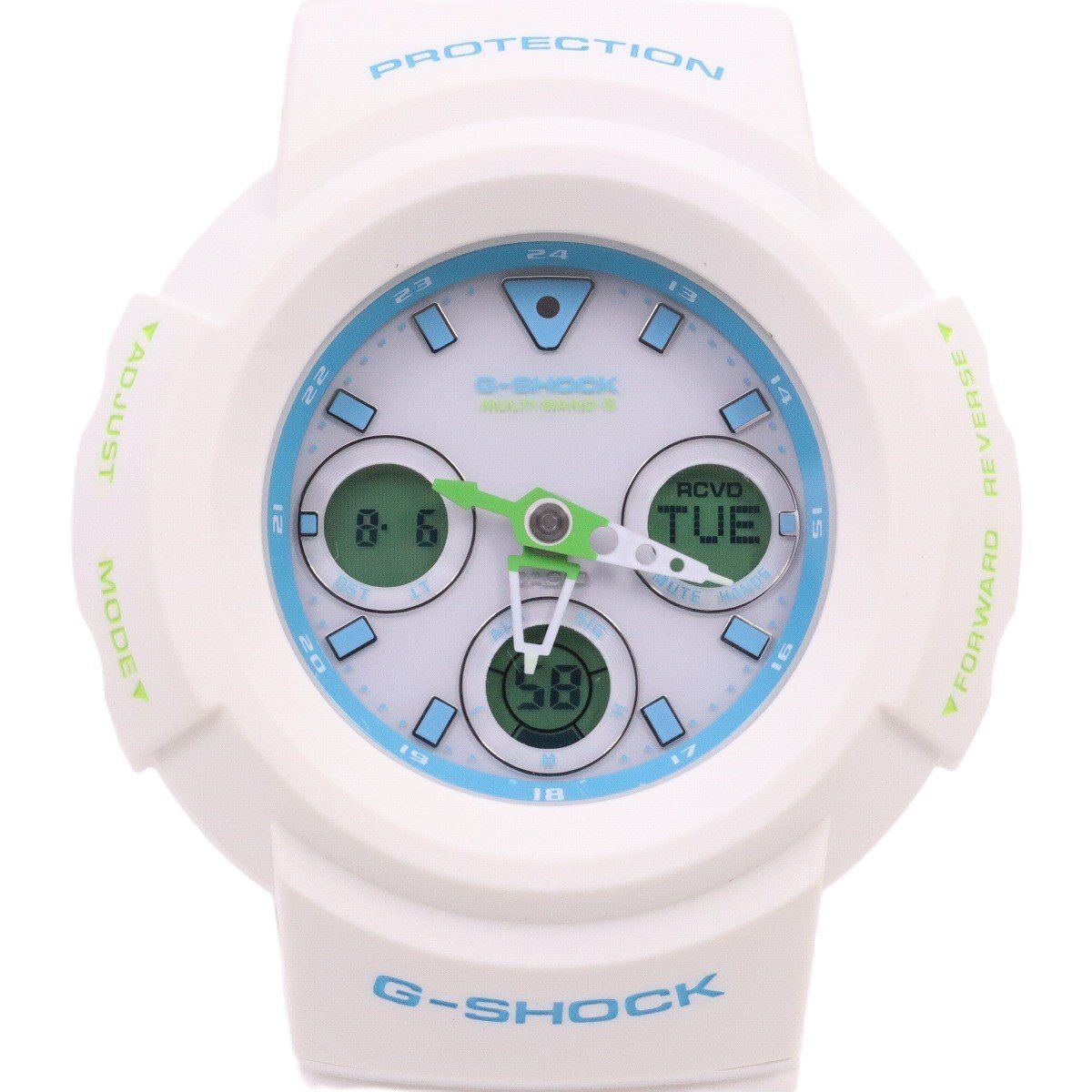 【極美品】CASIO　G-SHOCK AWG-M510SWG 電波ソーラー 楽天市場】【国内正規品】カシオ G-SHOCK G-ショック 電波時計