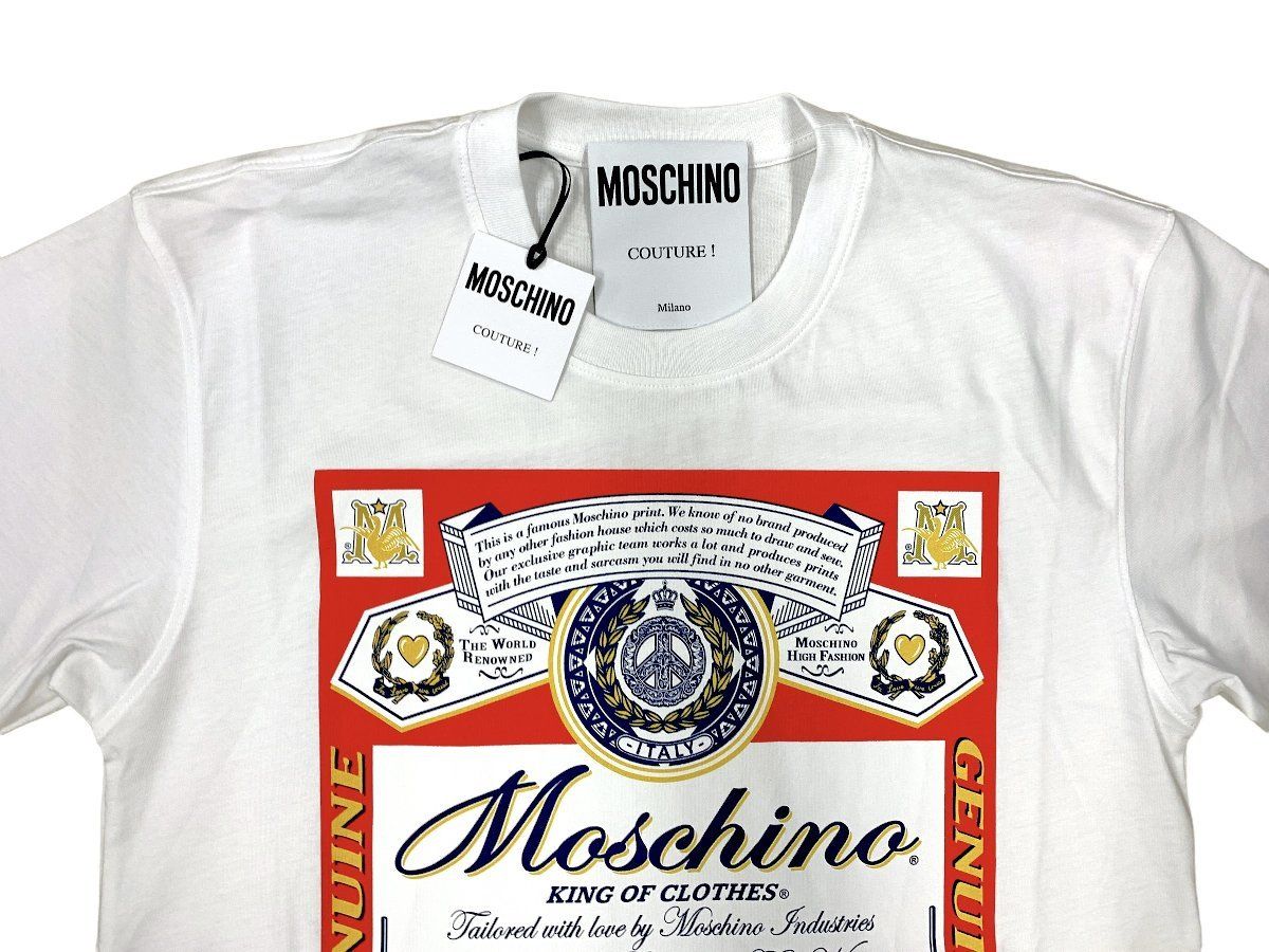 モスキーノバドワイザーカプセルコレクションTシャツ