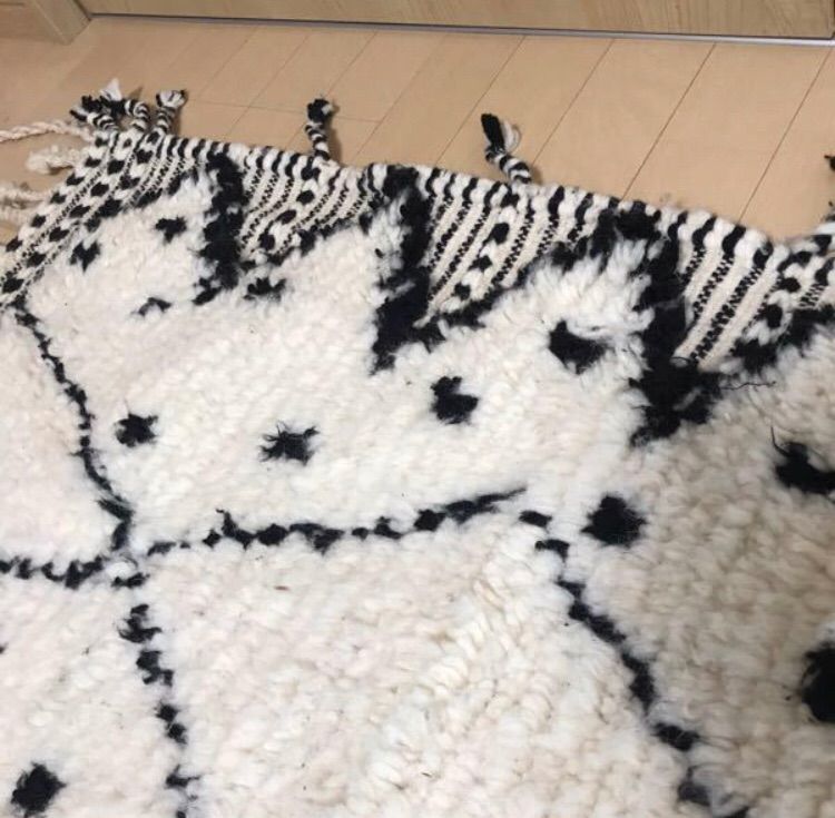 ドット やぼった 約112×64cm 手織りベニワレン(ベニアワレン)