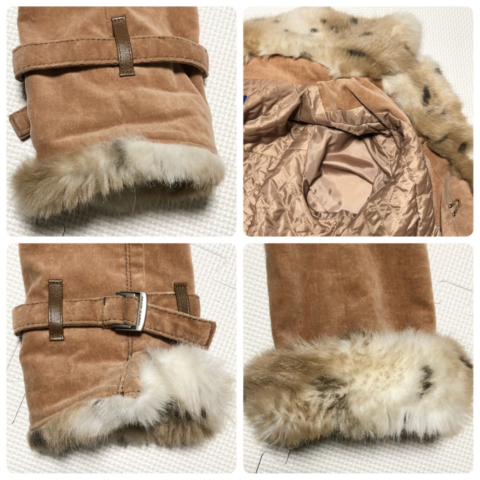 □極上美品□BURBERRY BLUE LABEL バーバリーブルーレーベル フェイク 
