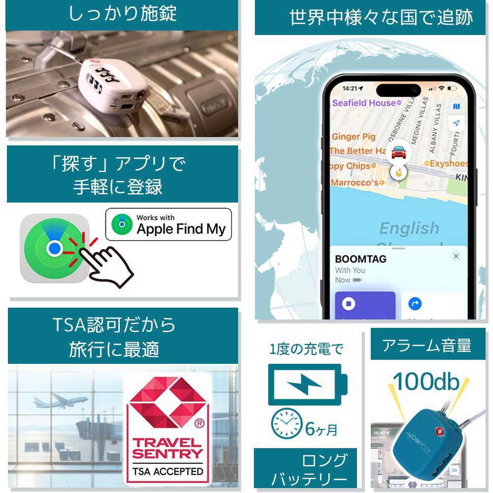 紛失防止 GPS